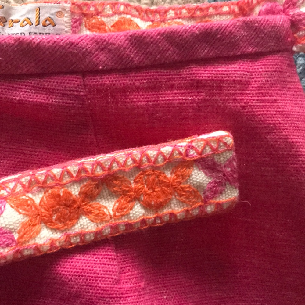 Pink Button-Up Mini Skirt - Picture 7 of 8